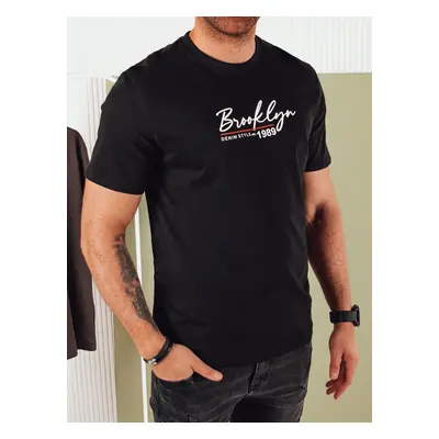 Men's T-shirt with black Dstreet print