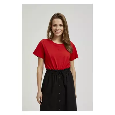 Women's short-sleeved T-shirt MOODO - red