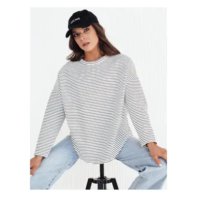 PEILLE women's oversize sweatshirt white Dstreet