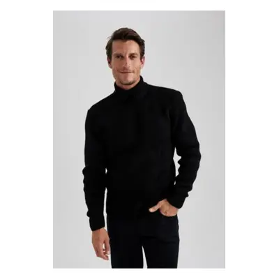 DEFACTO Standard Fit Turtleneck Sweater