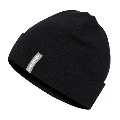 Men's merino beanie HUSKY Merhat black