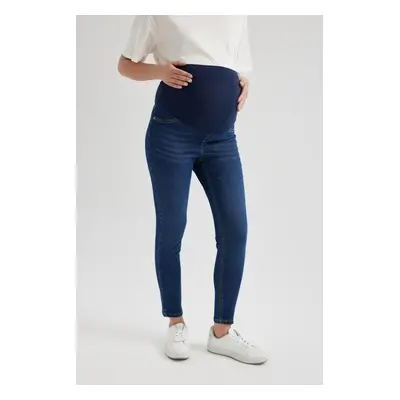 DEFACTO Skinny Fit Extra Tight Fit Normal Waist Extra Skinny Leg Maternity Trousers.