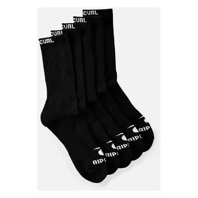 Rip Curl BRAND CREW SOCK 5-PK Black Socks