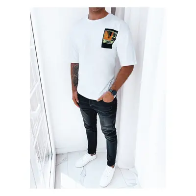 Men's T-shirt with white Dstreet print