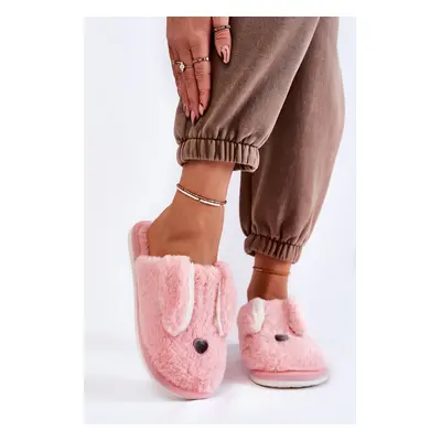 Women's fur slippers light pink Remmi