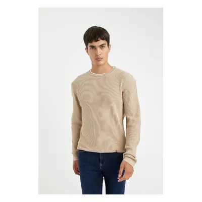 DEFACTO Relax Fit Crew Neck Knitwear Sweater