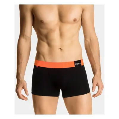 Boxer shorts Atlantic MH-1188/23 S-2XL black-orange