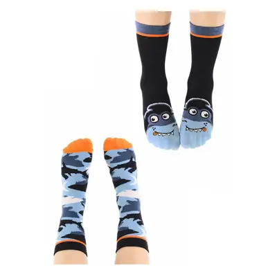 Denokids Shark Party Boys Pack Socket Socks Set