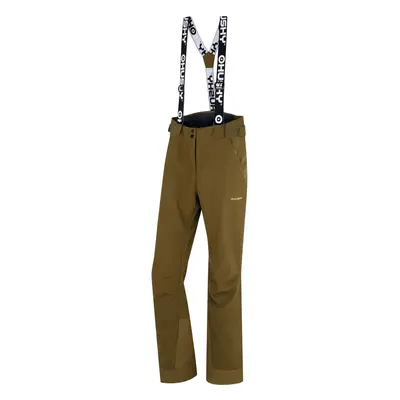 Women's ski pants HUSKY Galti dk. khaki