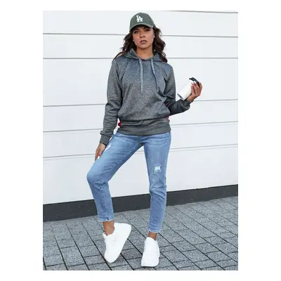 Women's sports hoodie GIM dark gray Dstreet