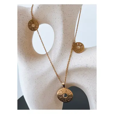 ASTETIKUS Gold Dstreet Necklace