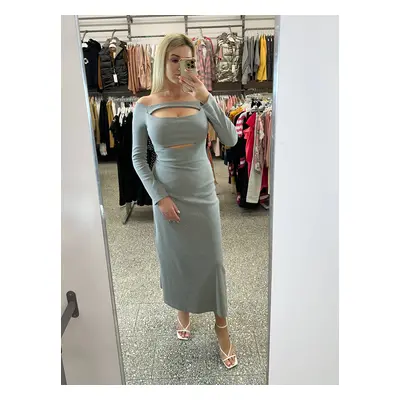 Grey pencil dress By o la la