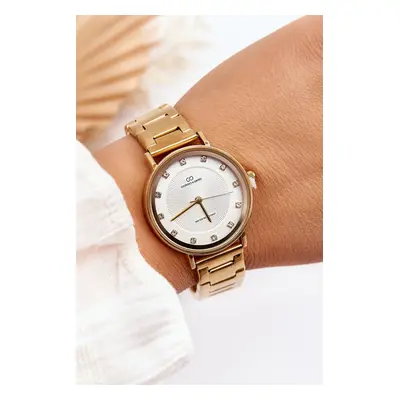 Women's waterproof watch Giorgio & Dario Gold