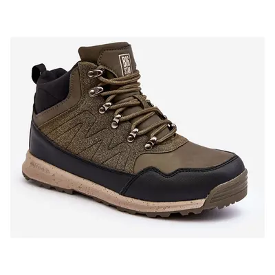 Women's insulated trekking boots Khaki Big Star