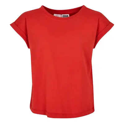 Girls' Organic T-Shirt with Extended Shoulder