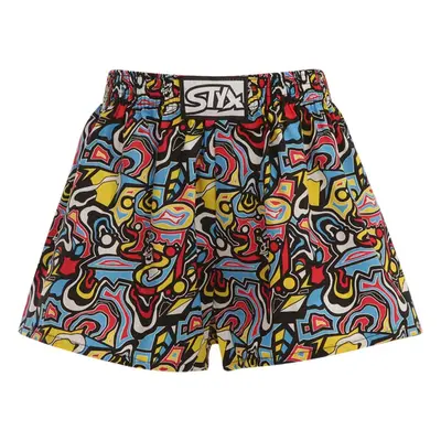 Kids shorts Styx art classic rubber sketch