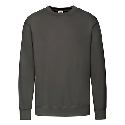 Graphite Men's Sweatshirt Lightweight Set-in-Sweat Sweat Fruit of the Loom