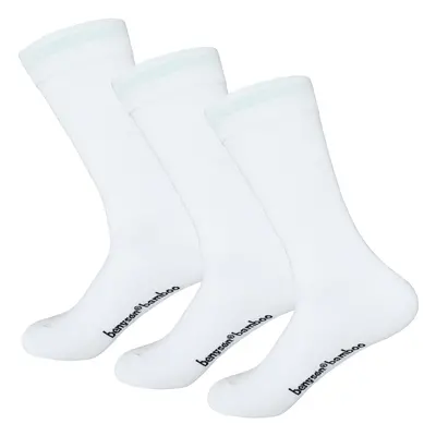 3PACK socks Benysøn high bamboo white