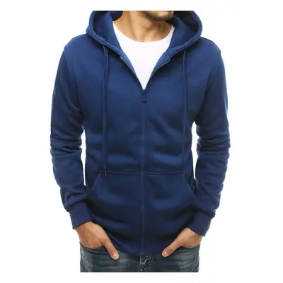 Men's blue hoodie BX4686