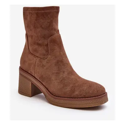 Women's Ankle Boots Brown Argastis