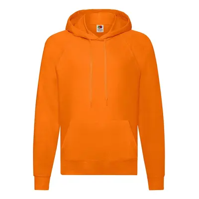 Orange Men's Hooded Sweat Sweat Fruit of the Loom