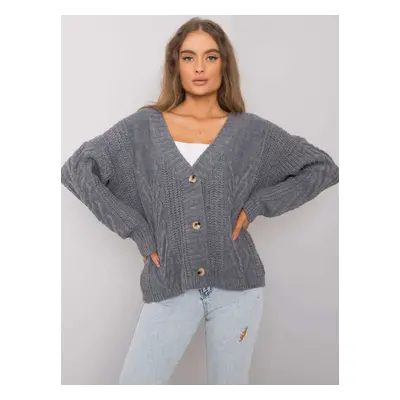 OCH BELLA Graphite oversized sweater