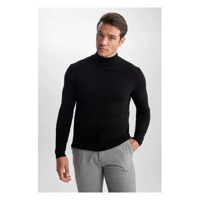 DEFACTO Slim Fit Turtleneck Sweater