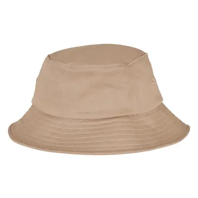 Children's Khaki Beanie Flexfit Cotton Twill Bucket