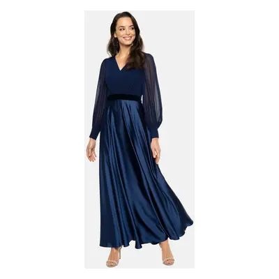 Potis & Verso Woman's Dress Sybilla Navy Blue