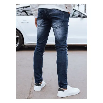 Men's Blue Denim Dstreet Pants