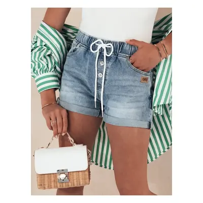 Women's Shorts GLAM TOUCH Blue Dstreet