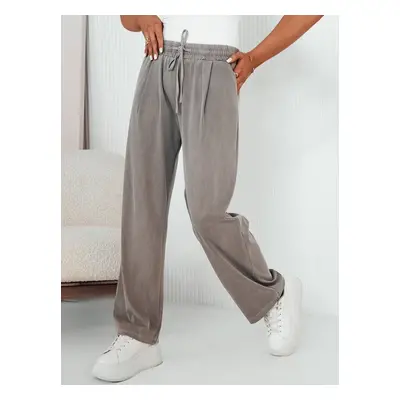 ASTERS Women's Wide Trousers Grey Dstreet