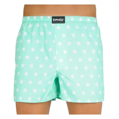 Men's shorts Emes stars on green