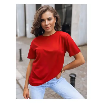 Women's T-shirt MAYLA II red Dstreet z