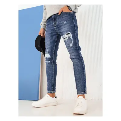 Men's Blue Denim Dstreet Pants