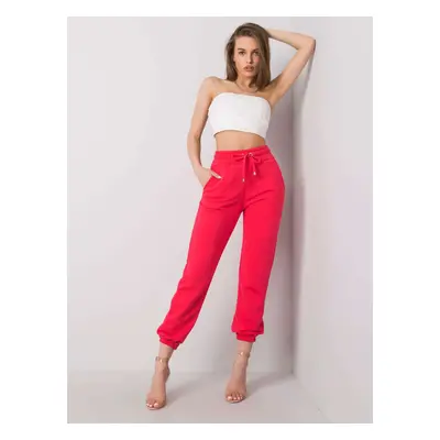 Women's coral trousers RUE PARIS