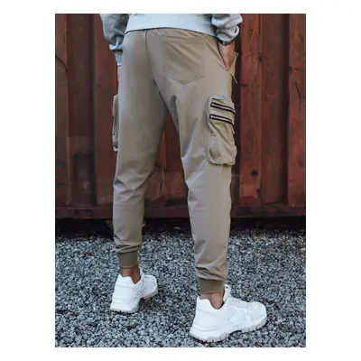 Men's cargo pants beige Dstreet