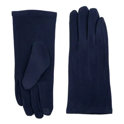 Art Of Polo Woman's Gloves rk23314-6 Navy Blue