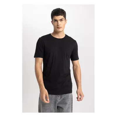 DEFACTO Slim Fit Crew Neck Short Sleeve T-Shirt