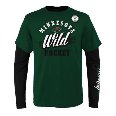 Dětské tričko Outerstuff TWO MAN ADVANTAGE IN COMBO MINNESOTA WILD