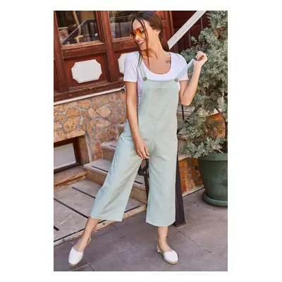 armonika Women's Mint Gardener Overalls