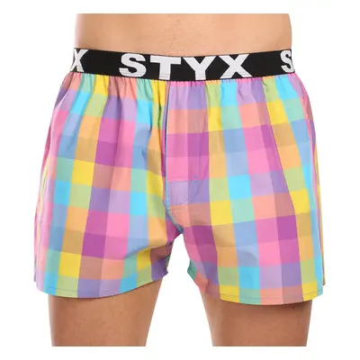 Men's shorts Styx sports rubber multicolor