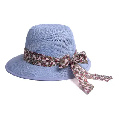 Art Of Polo Woman's Hat cz24137-4 Blue/Light Pink