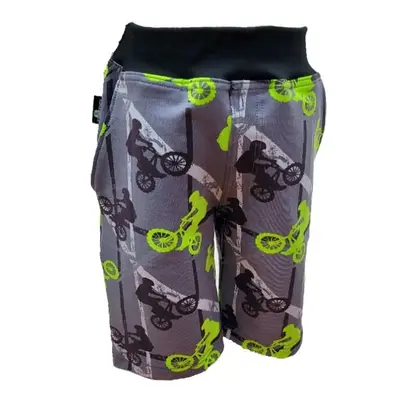 Boys' shorts - grey - bikes