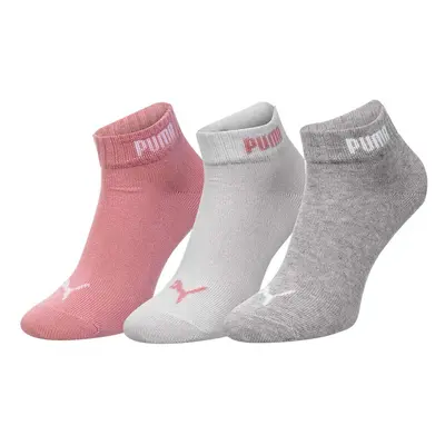 Női zoknik Puma Puma_Socks_887498_11_3Pack_Pink/White/Grey