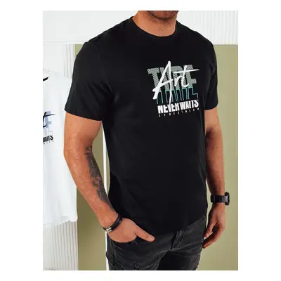 Men's T-shirt with black Dstreet print