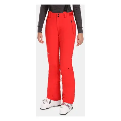 Women's ski pants KILPI DAMPEZZO-W red