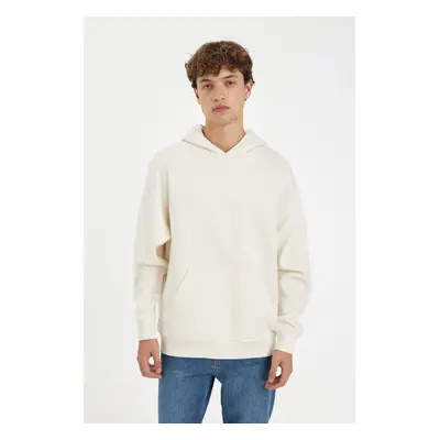 DEFACTO Oversize Fit Hooded Basic Sweatshirt