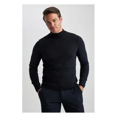 DEFACTO Slim Fit Turtleneck Sweater