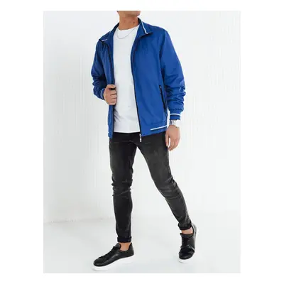 Men's transitional jacket, blue, Dstreet